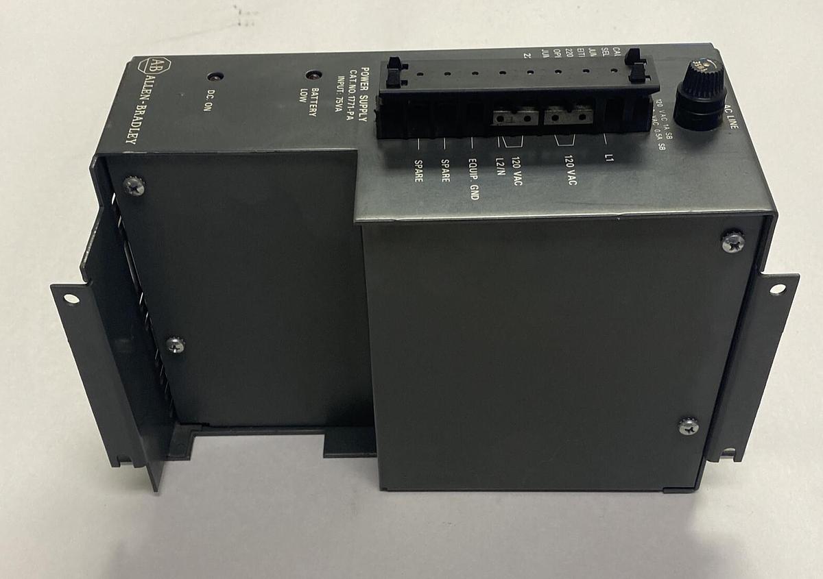 Used ALLEN BRADLEY,1771-PA,POWER SUPPLY 1/.5A 120-220V