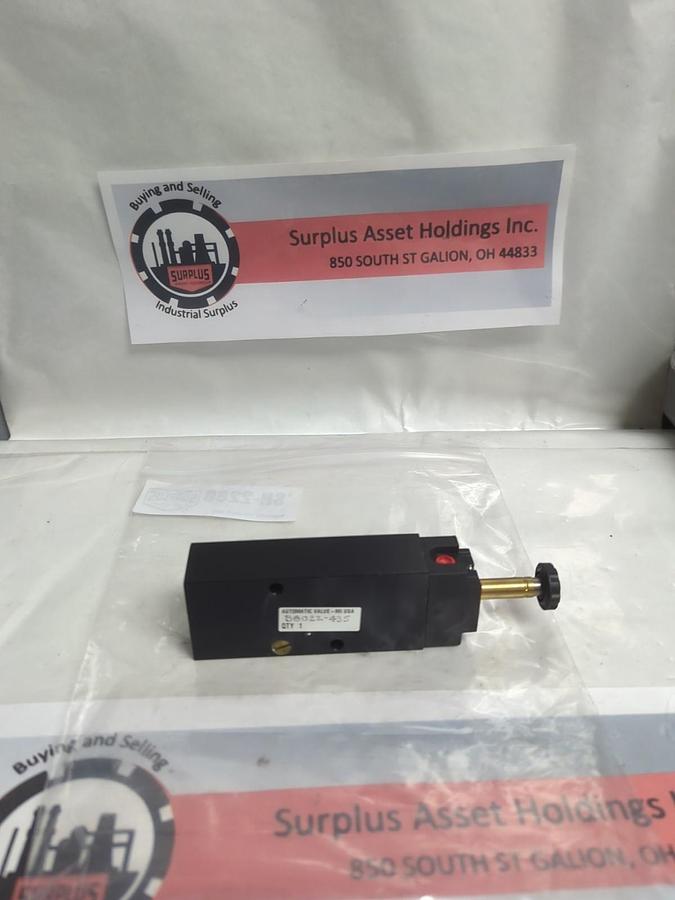 Used AUTOMATIC VALVE,B80ZZ-435,SOLENOID VALVE PRE-OWNED