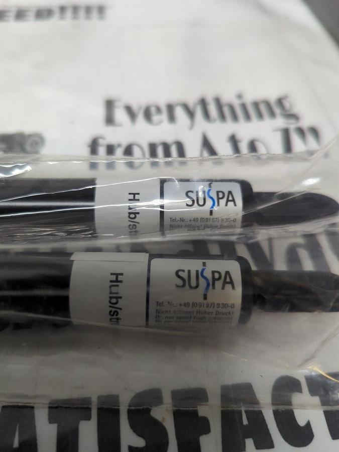 SUSPA,016-13587,GAS SPRING/SHOCK HUB/STROKE MAX 90MM LOT OF 2 NEW