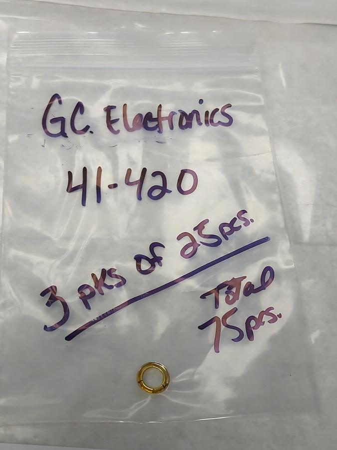 GC ELECTRONICS,41-420,SQUARE WIRE PINS 3 PACKS OF 25 PCS. TOTAL OF 75 PCS NOS