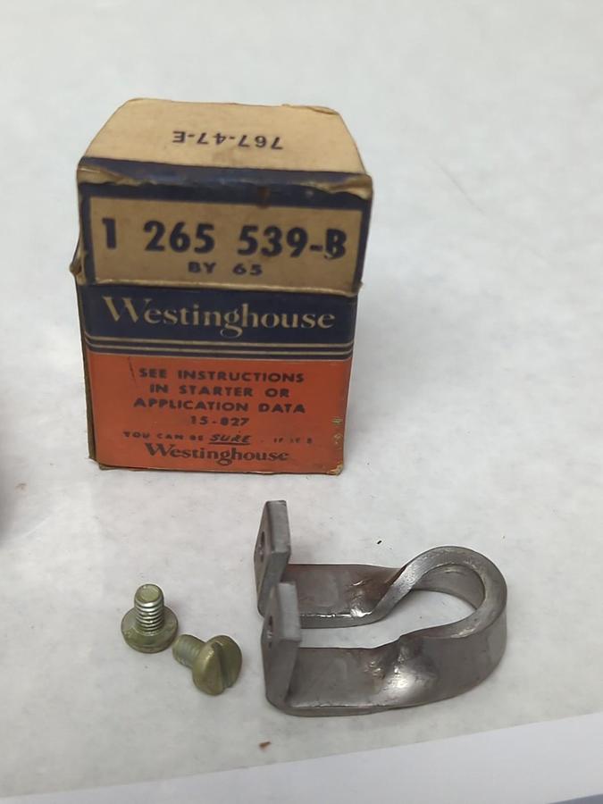 WESTINGHOUSE,265 539-B,OVERLOAD THERMAL HEATER RELAY LOT OF 2 NOS