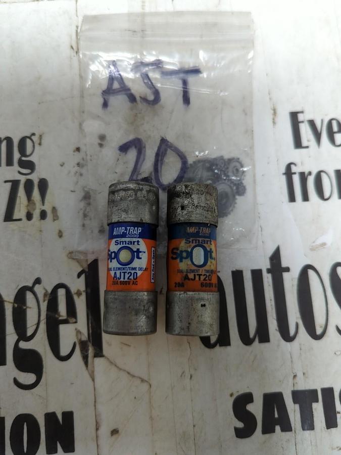 FERRAZ SHAWMUT,AJT20,SMART-SPOT FUSES LOT OF 2 NOS