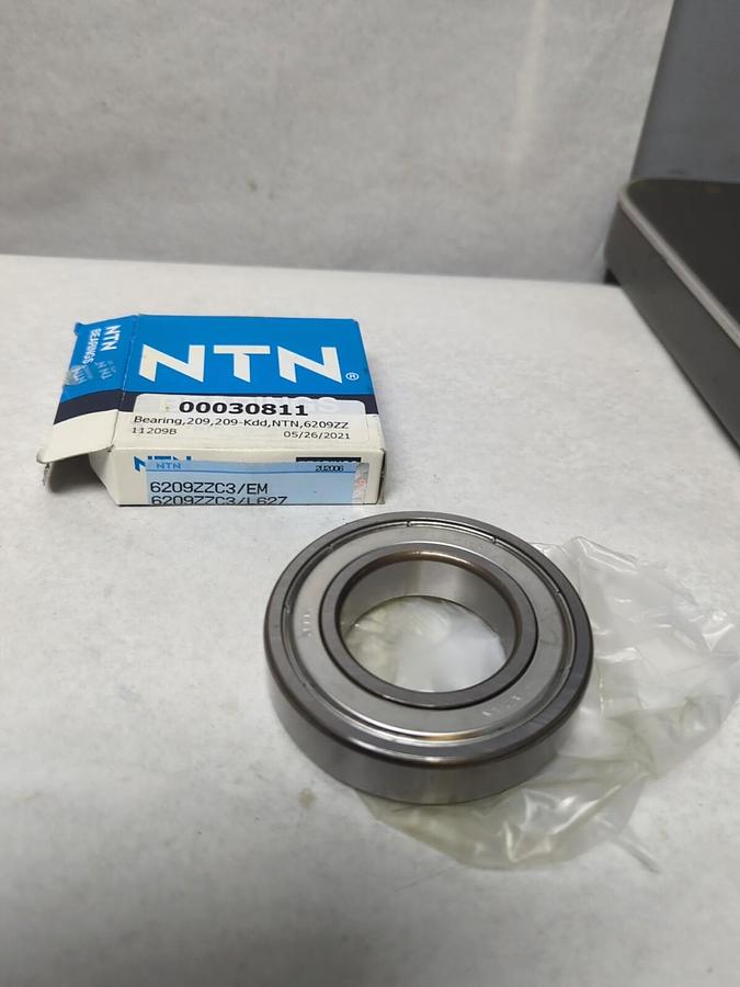 NTN,6209ZZC3/EM,DOUBLE SHIELDED BALL BEARING NOS