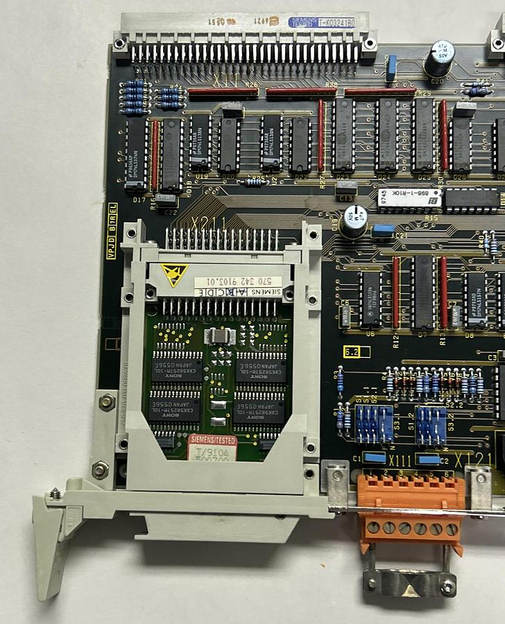 Used SIEMENS,6FX1121-2BA03,INTERFACE MODULE