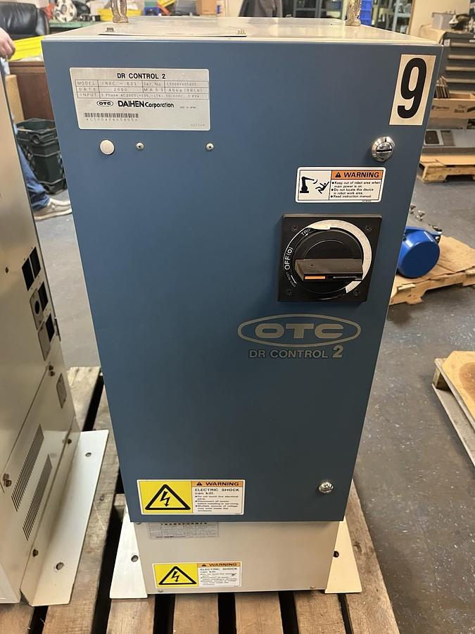 Used DAIHEN OTC,IRBC-621,DR CONTROL 2 ROBOTIC WELD POWER SUPPLY 3PH 3KVA