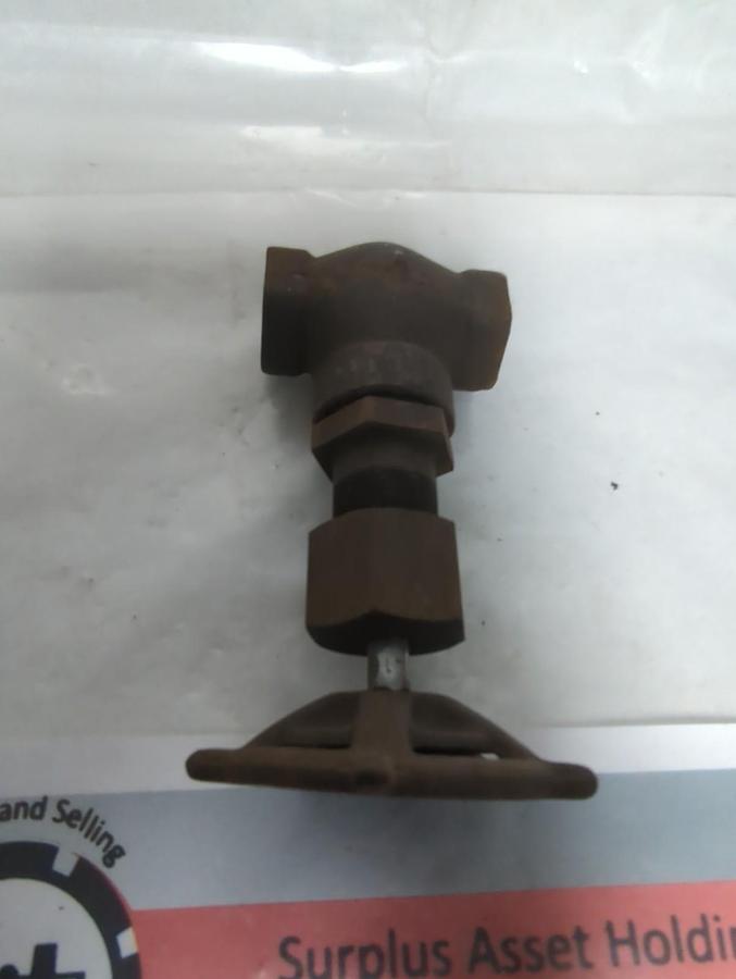Used HENRY VOGT,E-30104R10,METER/GATE VALVE 1/2 INCH PRE-OWNED