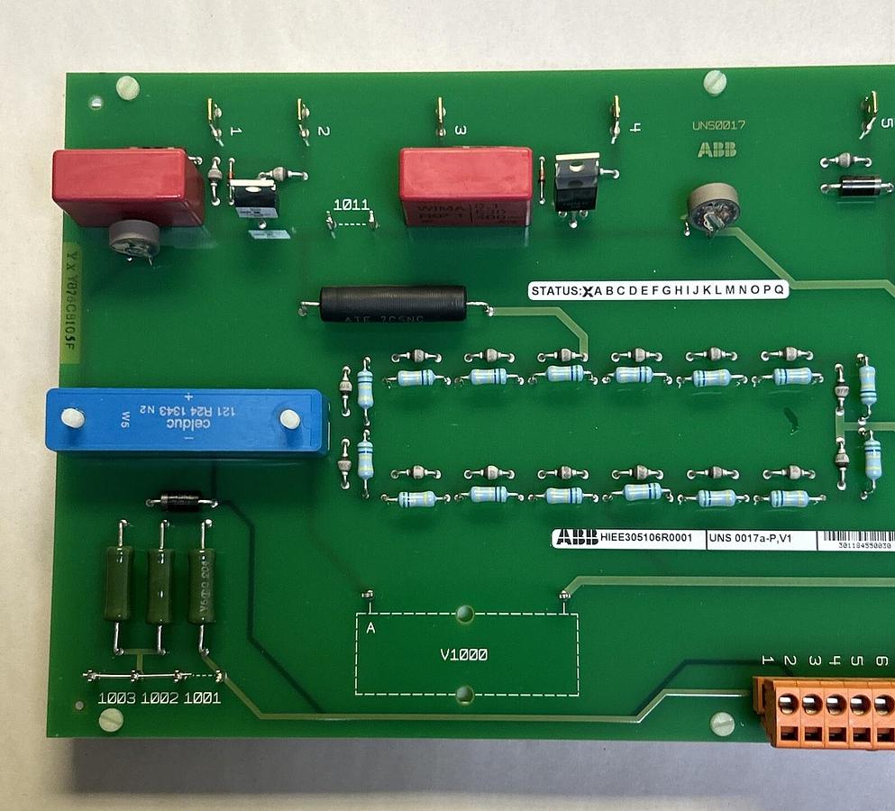 ABB,HIEE305106R0001,CIRCUIT BOARD NOS