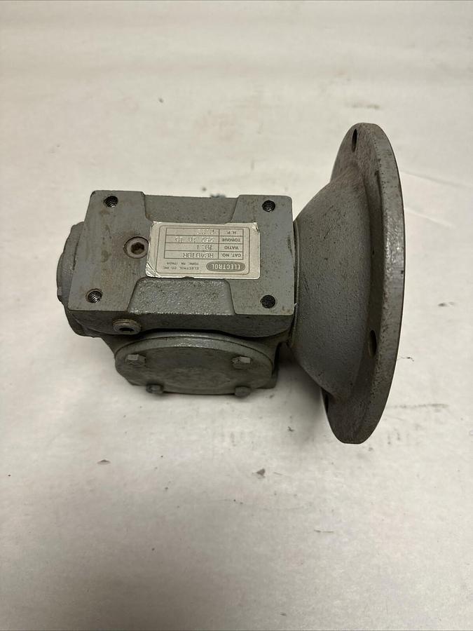 Electrol,RC4010R,10:1 .86 HP 252 in. lb Torque Right Angle Gear Reducer  (G023)