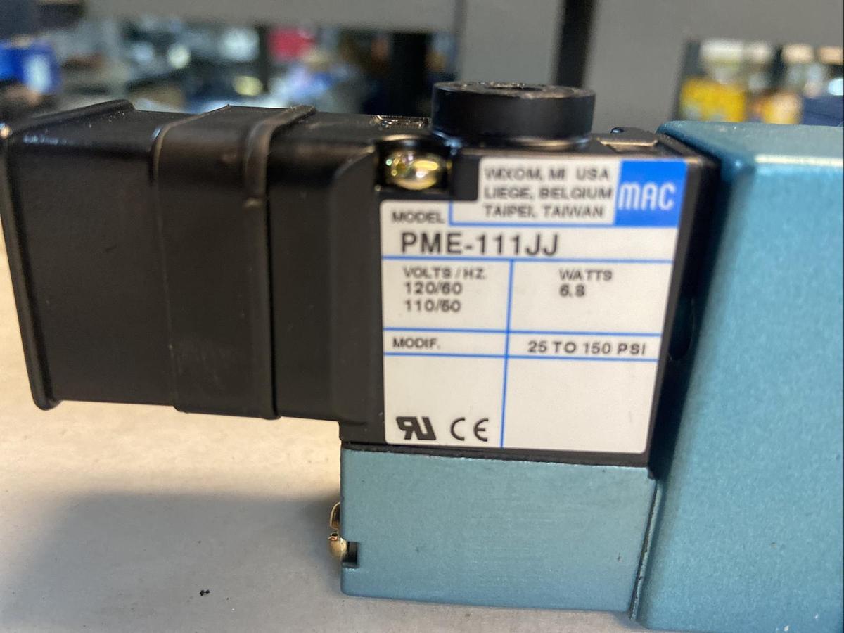 MAC,MV-A1C-A312-PM-111JJ,Double Solenoid Valve 120V