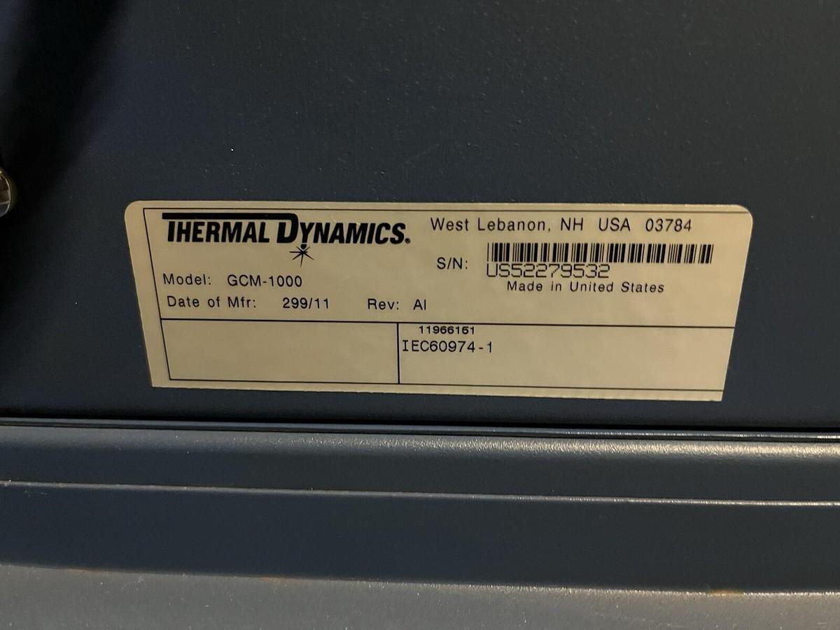 Used THERMAL DYNAMICS,GCM-1000,AUTO CUT 200 PLASMA CUTTER