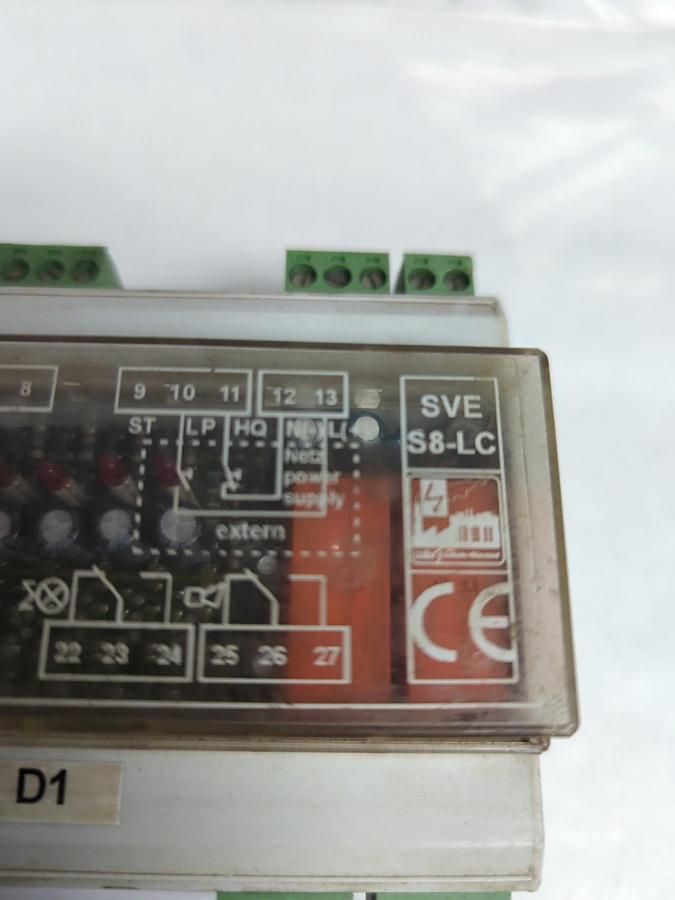 Used PHOENIX CONTROLS,SVE S8-LC,UNITRO FAULT ALARM SYSTEM PRE-OWNED