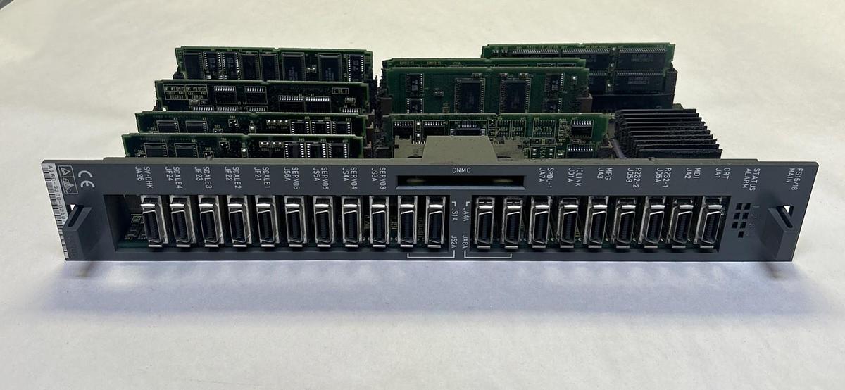 Used FANUC,A16B-3200-0210,MAIN CPU BOARD 18-C CONTROL BOARD