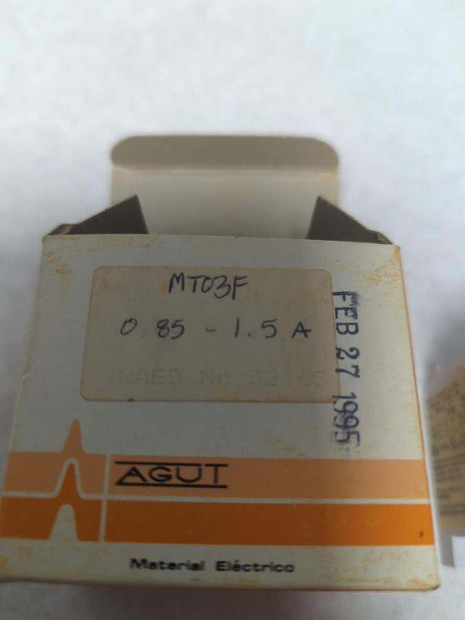 JOSLYN CLARK,MT03F,OVERLOAD RELAY AGUT 0.85-1.3A 600V NOS