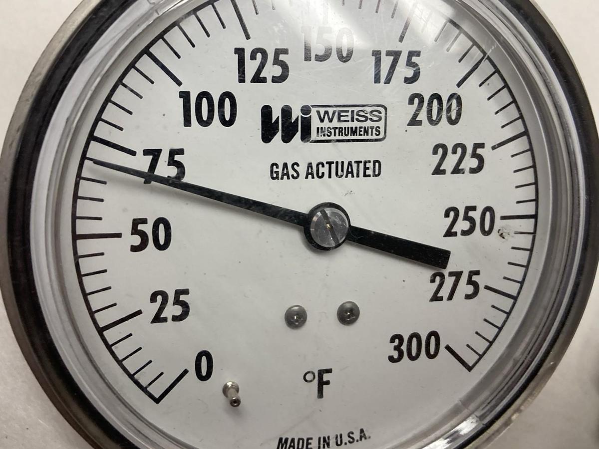 Weiss,0-300,Degrees F Temperature Gauge with Thermocouple and Hardware
