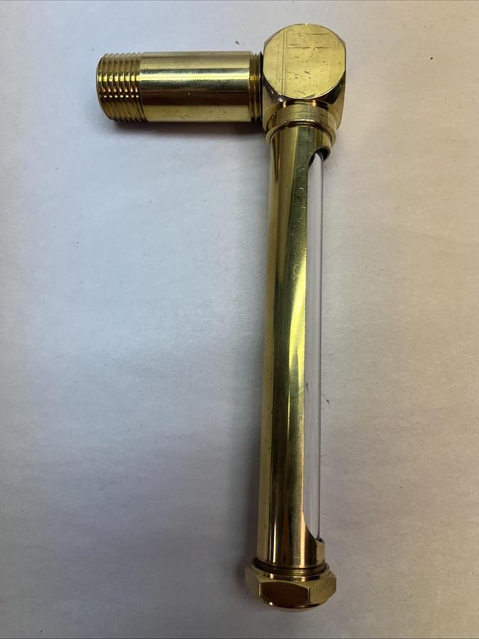 UNBRANDED,5",Sight Glass Oiil Level Indicator 3/4" NPT