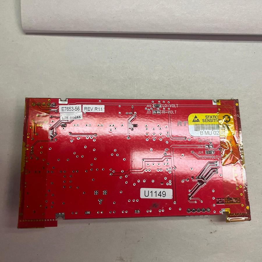 Used TELEMOTIVE,PC7653-0-D,REMOTE RADIO FREQUENCY BOARD