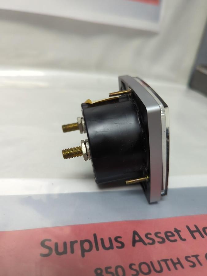 GE,MODEL 152,PANEL METER 100-0-100 D-C AMPERES MISSING BOX NOS