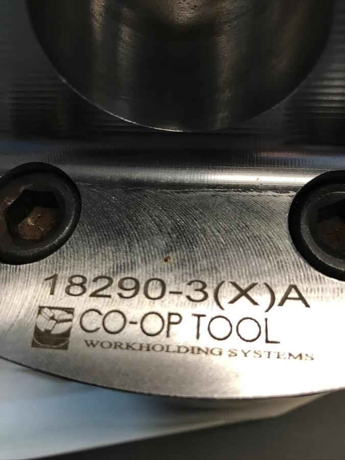 CO-OP Tool,18290-3(X)A 3,Jaw CNC Power Lathe Chuck 8 INCH