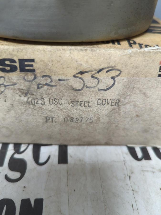 MORSE,082775 4028 DSC,STEEL COVER NOS
