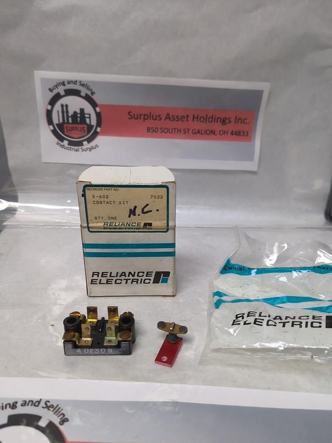 RELIANCE ELECTRIC,K-602,CONTACT KIT NOS