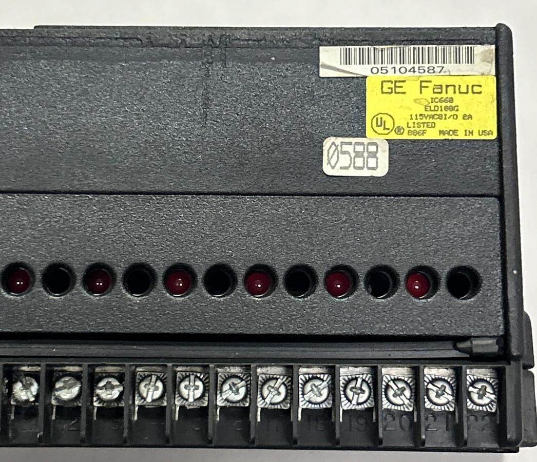 Used GE FANUC,IC660ELD100G,GENIUS BLOCK