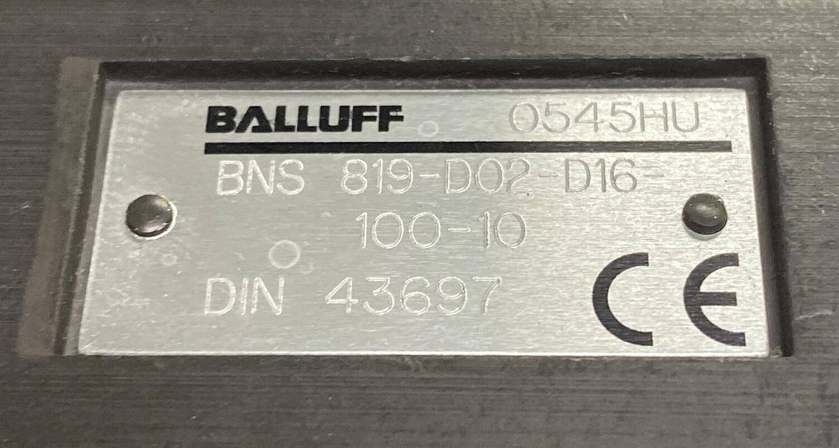 Balluff,BNS-819-D02-D16-100-10,Limit Switch NOS