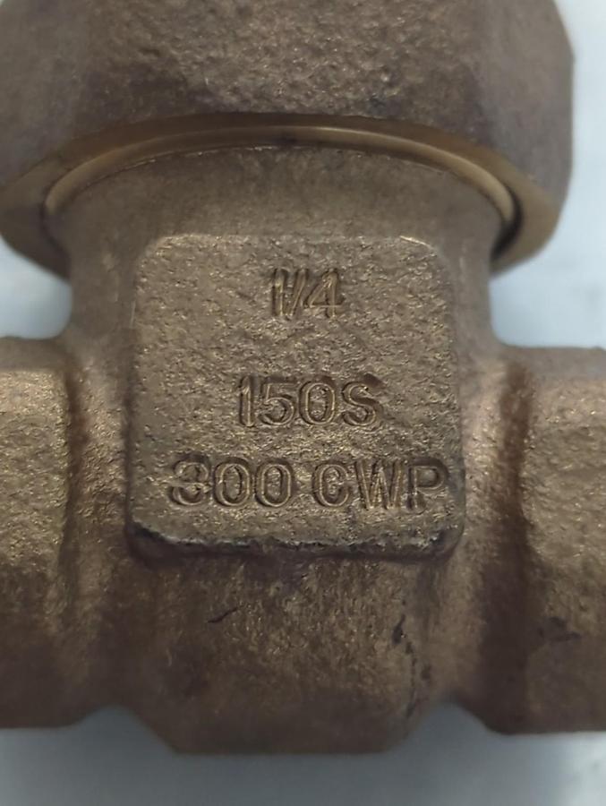 CRANE,431-UB,BRONZE GATE VALVE 1/4 INCH NOS