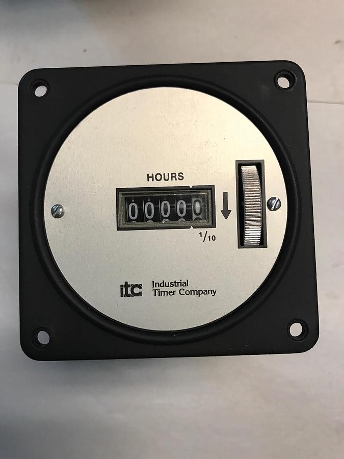 Industrial Timer Company,Model C-5,Reset Time Totalizer 120V 60W