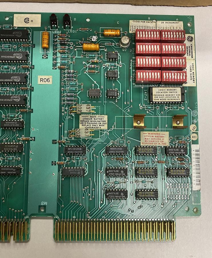 Used General Electric,IC600CB504A,Internal Memory Board