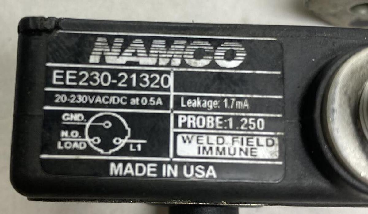Used Namco,EE230-21320,Cylindicator Proximity Switch LOT OF 2
