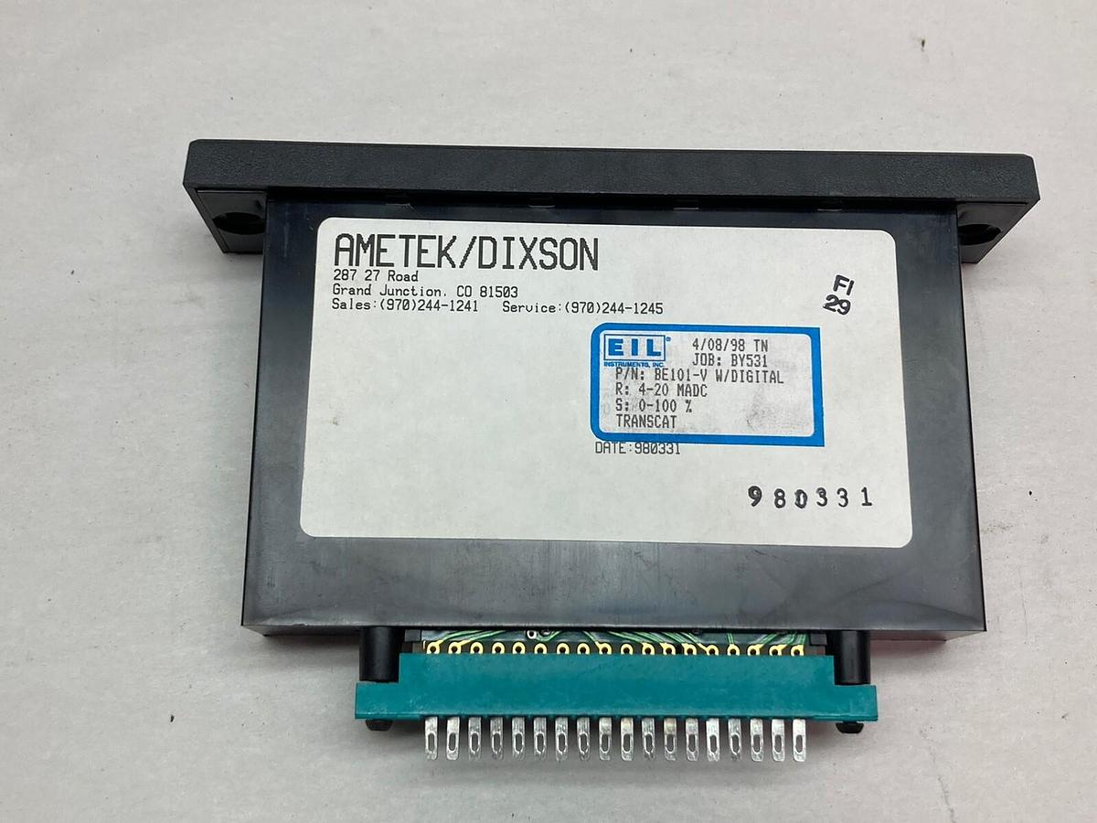 Ametek/Dixson,BE101-V, Digital Bar Graph