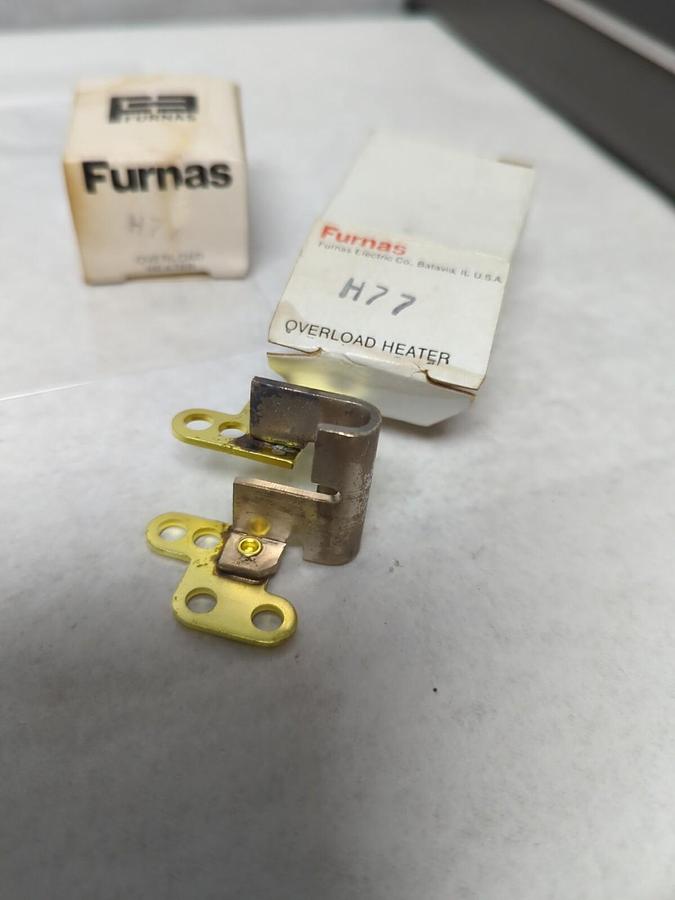 FURNAS,H77,THERMAL OVERLOAD HEATER ELEMENT LOT OF 3 NOS