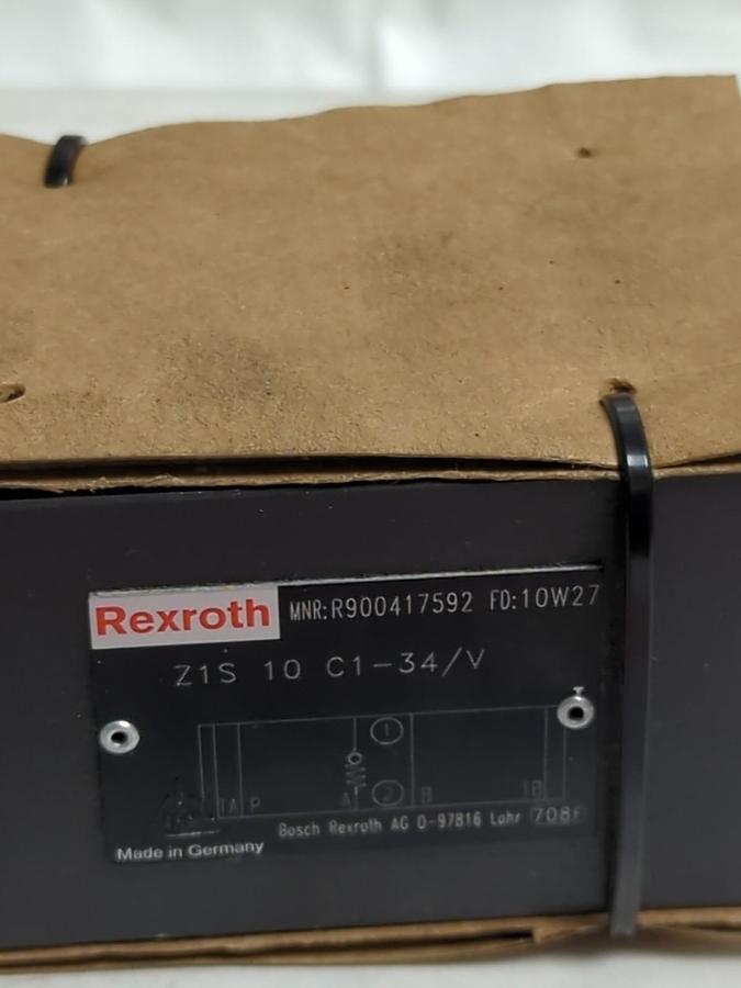 REXROTH,R900417592,CHECK VALVE Z1S-10-C1-34/V NOS