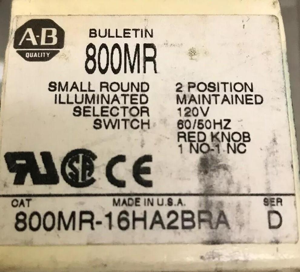 Allen Bradley,800MR-16HA2BRA,Illuminated Selector switch
