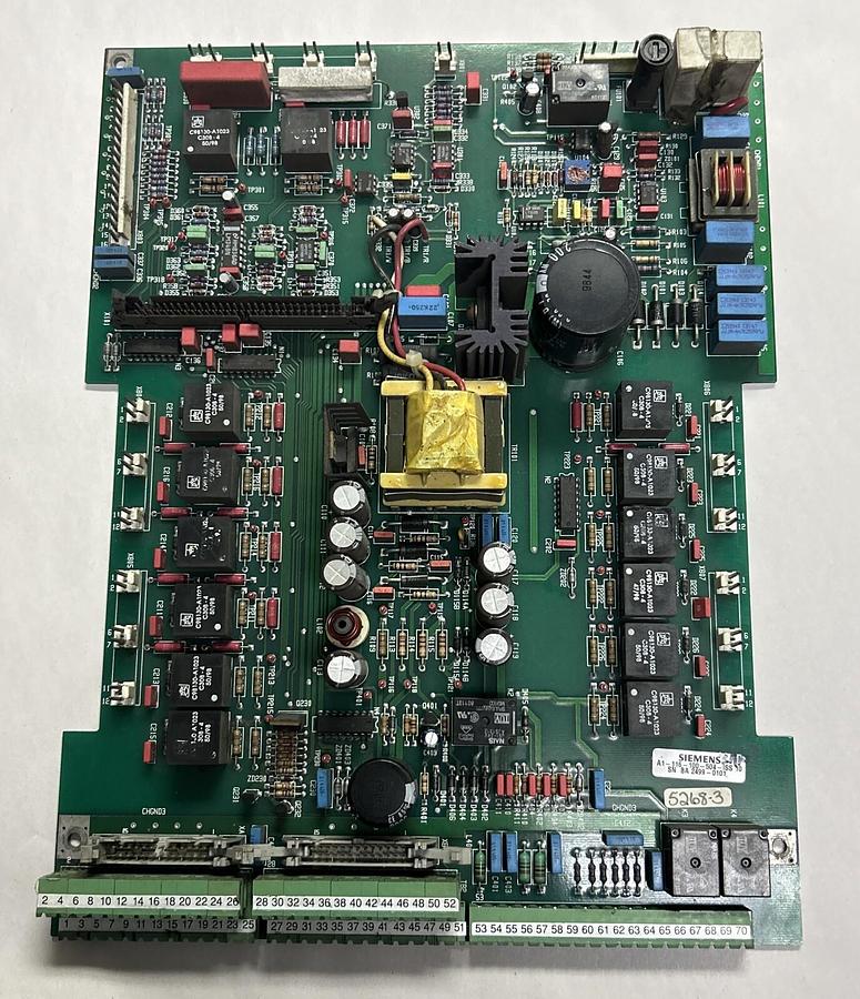Used SIEMENS,A1-116-100-504-ISS,PC POWER INTERFACE BOARD