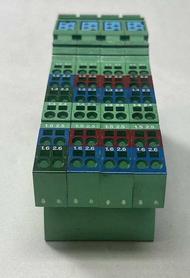 Used PHOENIX CONTACT,IB-IL-24-DI-16,INLINE TERMINAL BLOCK