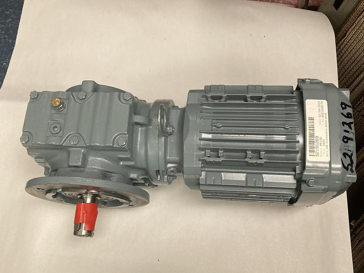 Used Sew-Eurodrive,SF47 DRN80MK4,Gearmotor Ratio 17.62  1435/81 RPM  220-240V