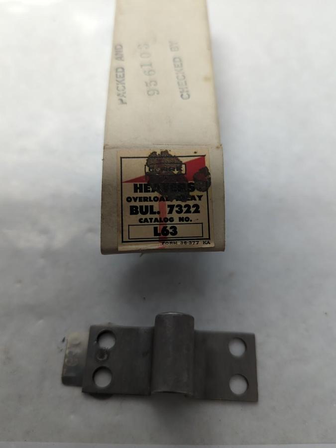 JOSLYN CLARK,L63,OVERLOAD HEATER ELEMENT  NOS