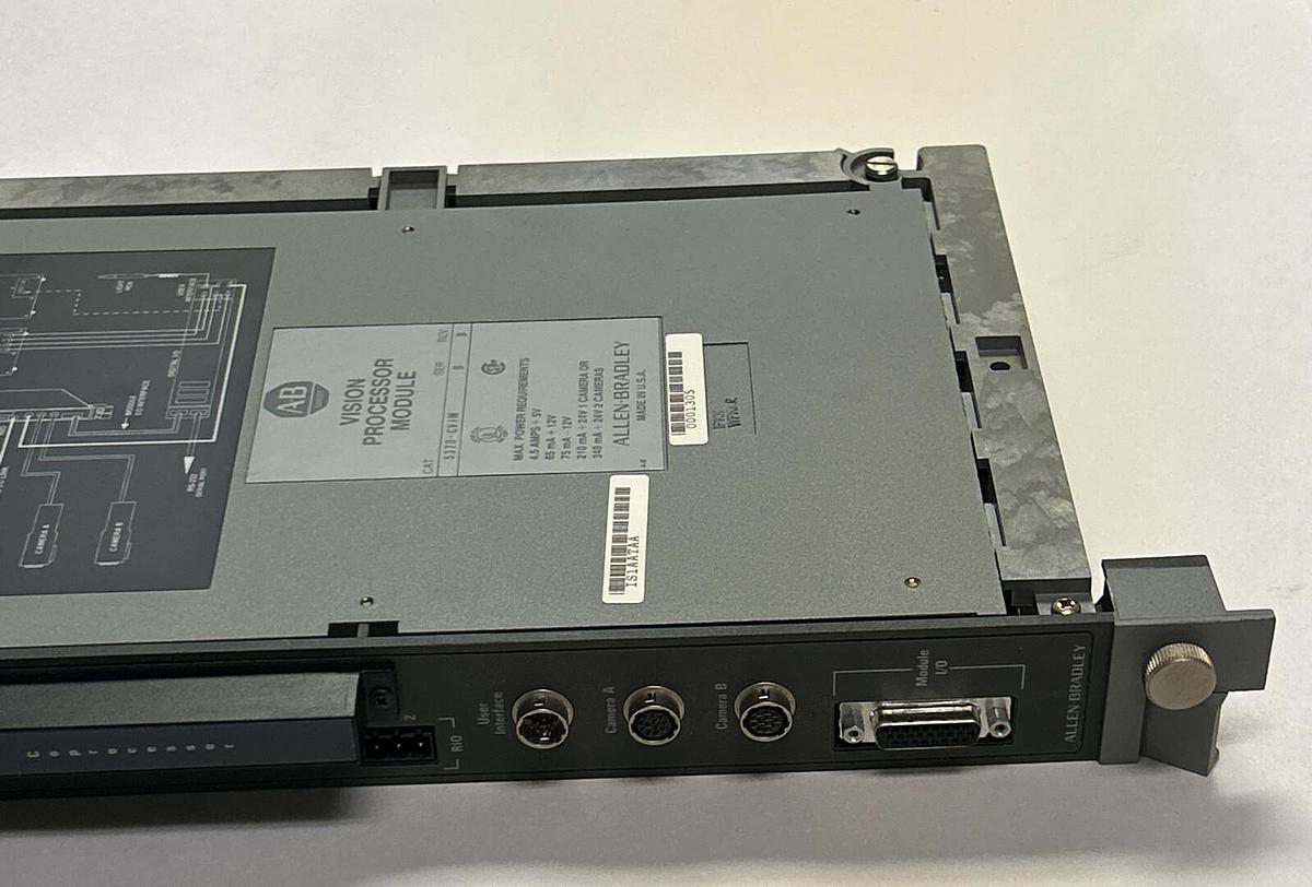 Used ALLEN BRADLEY,5370-CVIM,SER B REV B VISION PROCESSOR MODULE
