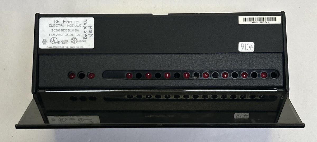 Used GE FANUC,IC660EBS100H,GENIUS BLOCK I/O MODULE