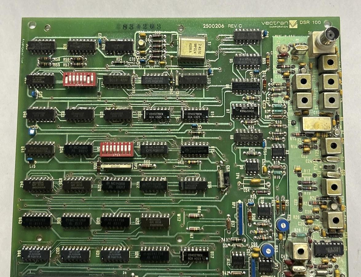 Used VECTRAN,2500206 / DSR100,CIRCUIT BOARD