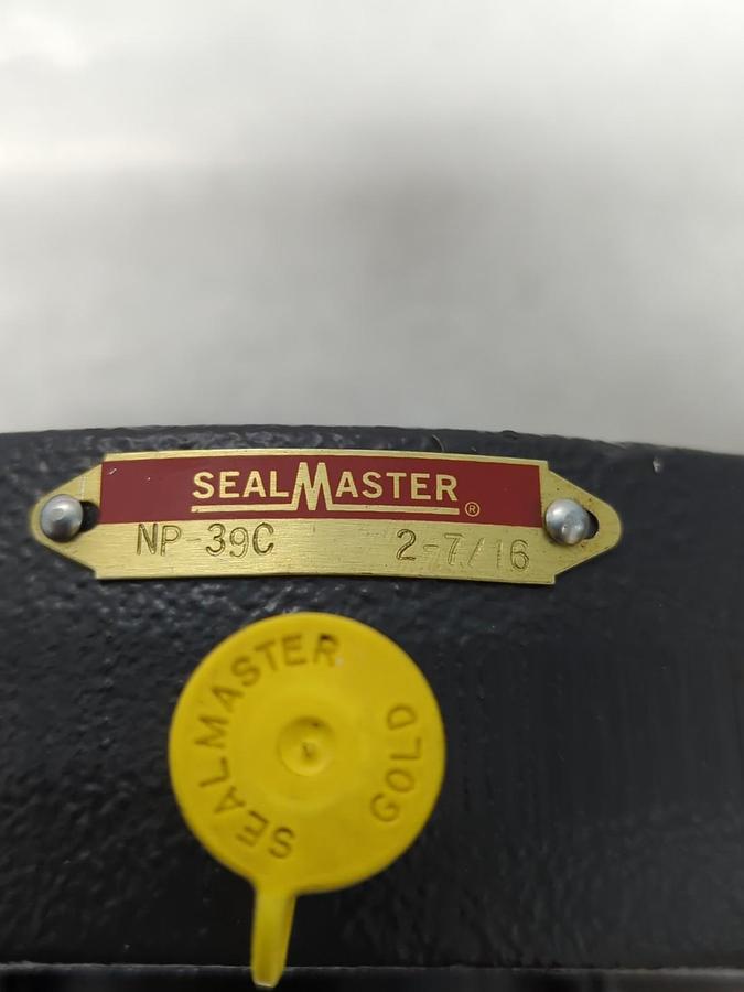 SEALMASTER,NP-39C,PILLOW BLOCK BEARING 2-BOLT BASE 2-7/16 IN BORE NOS
