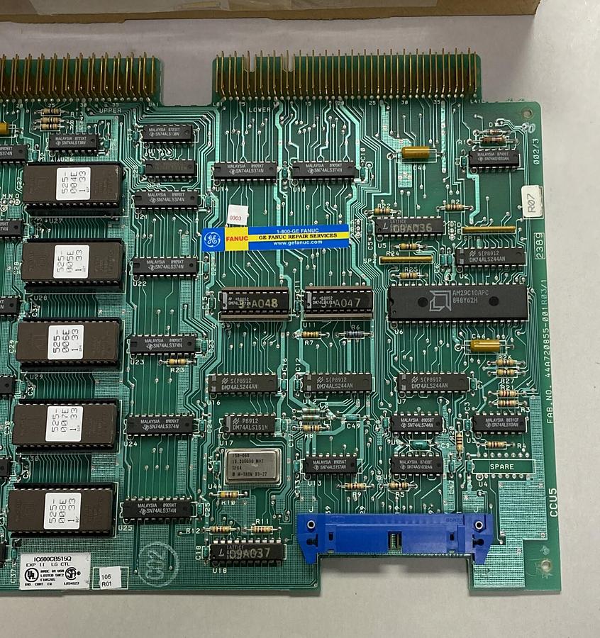 Used GE FANUC,IC600CB515,CONTROL MODULE REFURBISHED