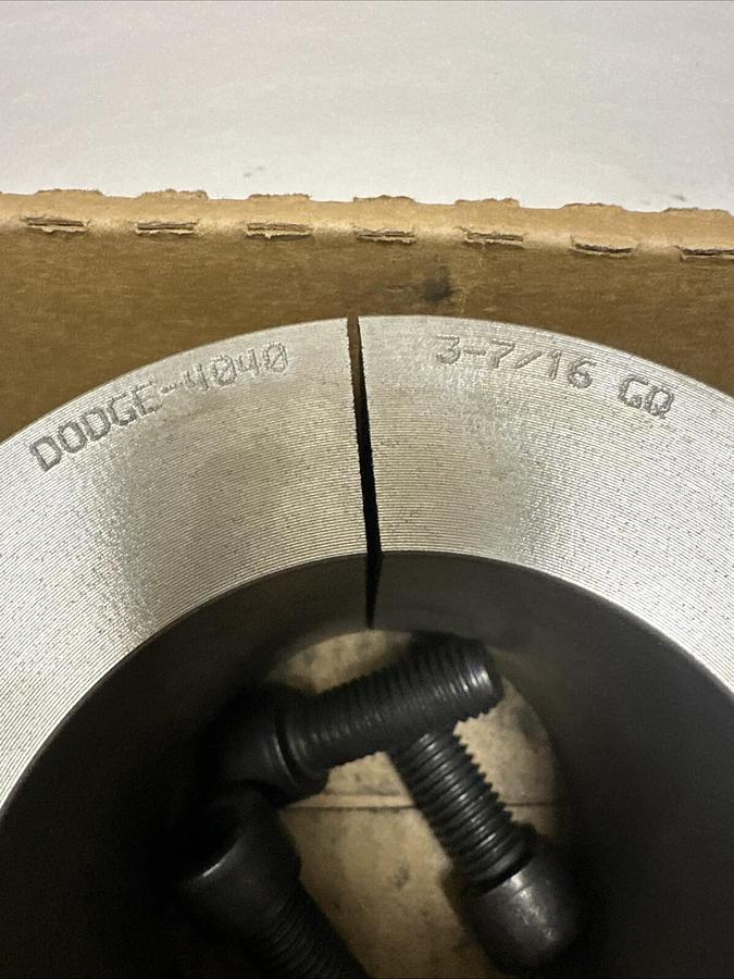 Used Baldor Dodge,4040 X 3-7/16,Taper Lock Bushing