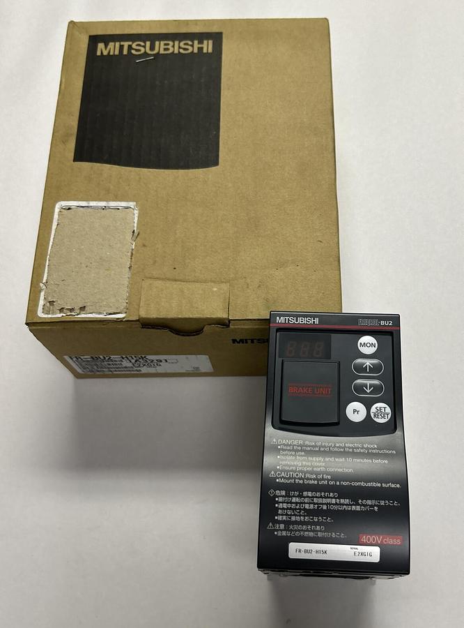 Used MITSUBISHI,FR-BU2-H15K,BRAKE UNIT NEW