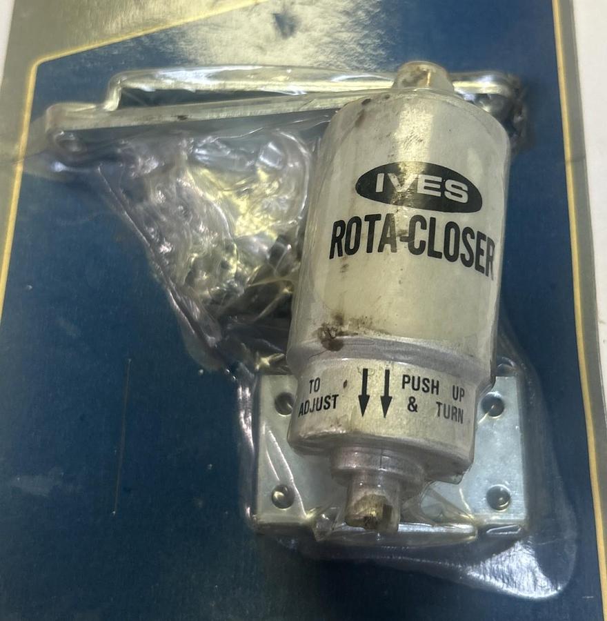 IVES ROTA-CLOSER,C930F65,ALUMINUM ADJUSTABLE HYDRAULIC NOS