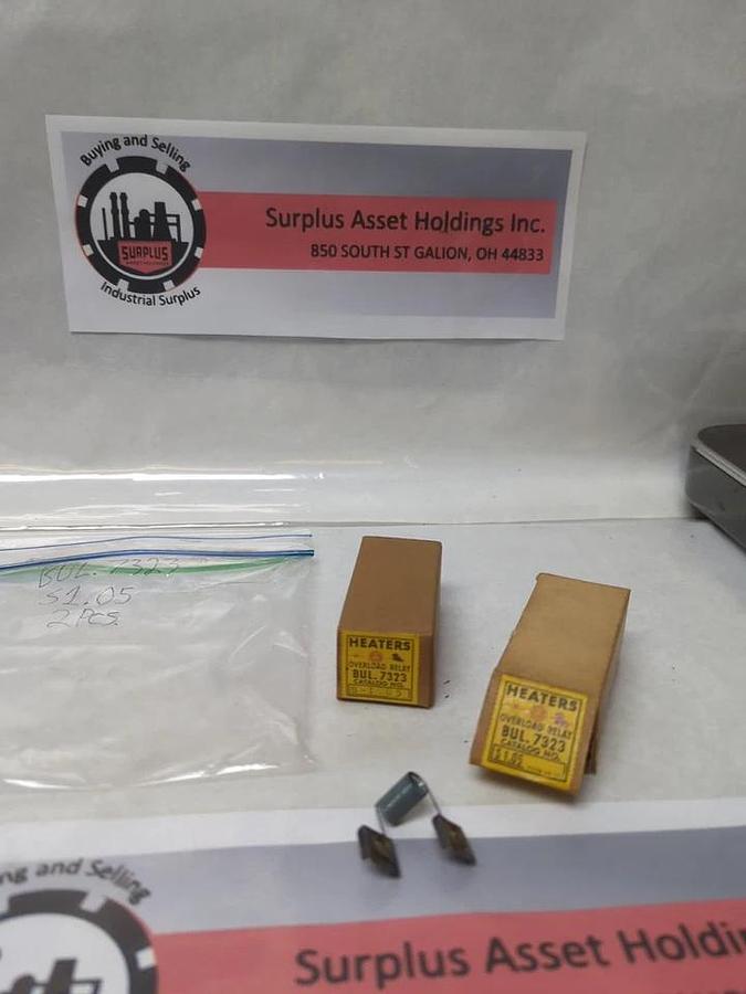 JOSLYN CLARK.S1.05,OVERLOAD HEATER ELEMENT LOT OF 2 NOS