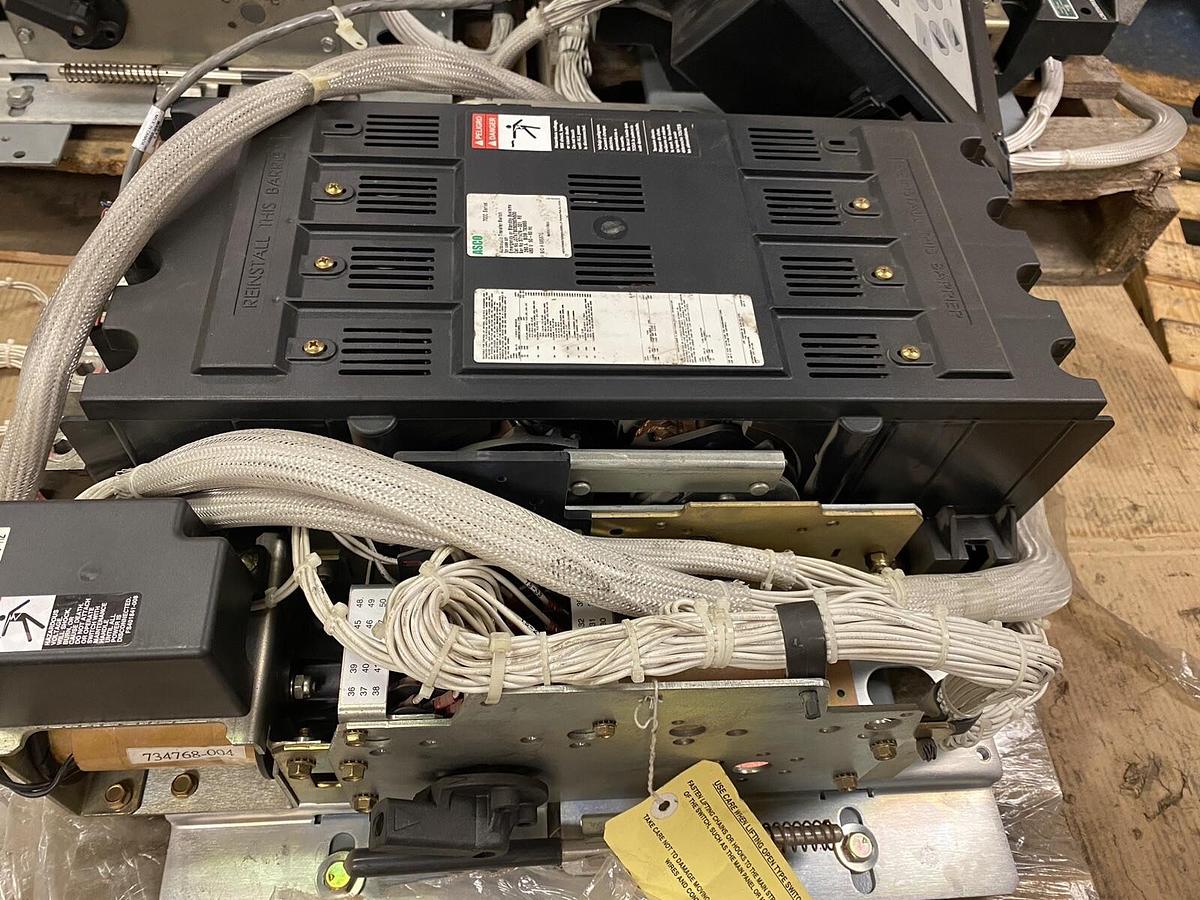 Used ASCO,J07ATS030260N500,7000 SERIES AUTOMATIC TRANSFER SWITCH 260A 480V