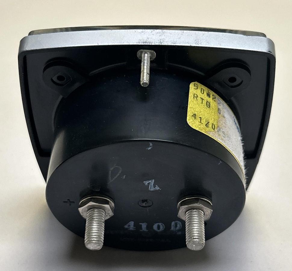 GENERAL ELECTRIC,A0-91,PANEL METER 0-3 AC AMPERES NOS