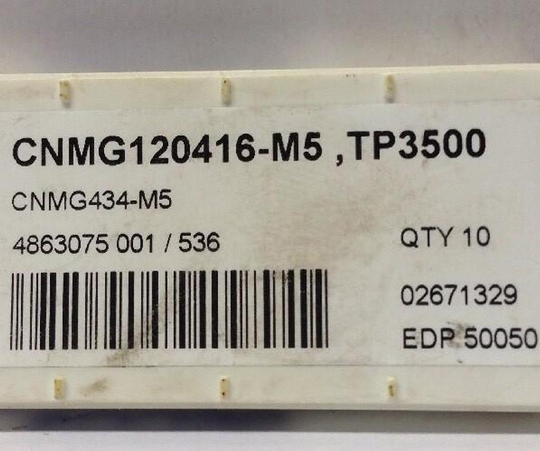 SECO,CNMG120416-M5 TP3500,Inserts 10-Pack